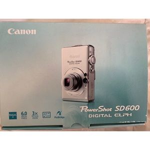 Canon power shot camera SD600